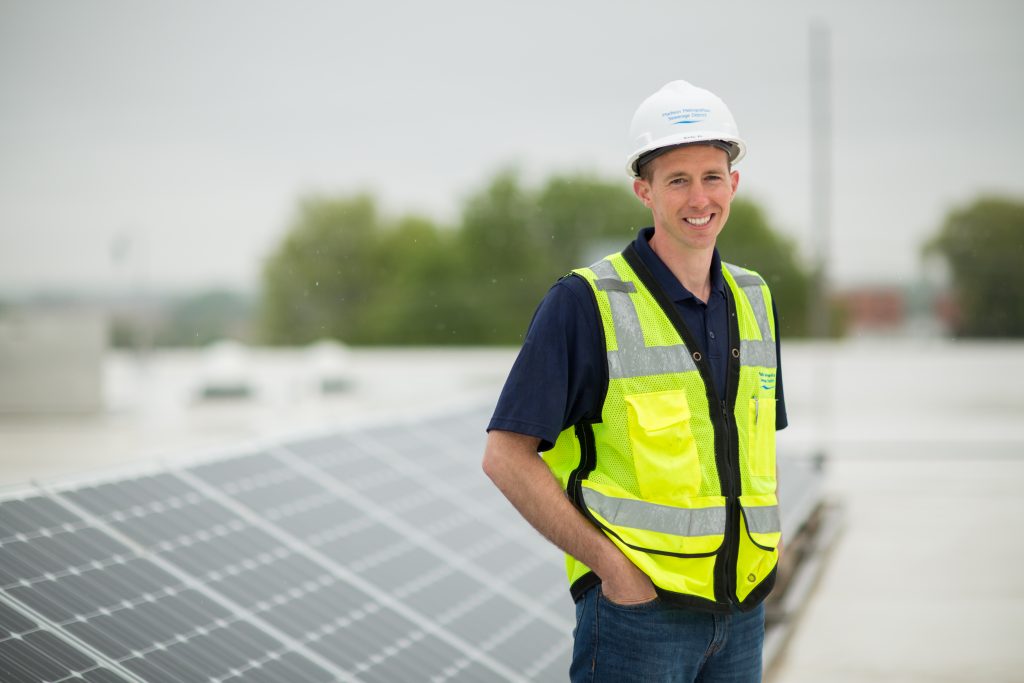 Eric Dundee Maintenance Facility Solar Panel