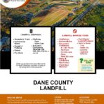 An image of the Dane County Landfill flyer for homeowners and home inspectors.