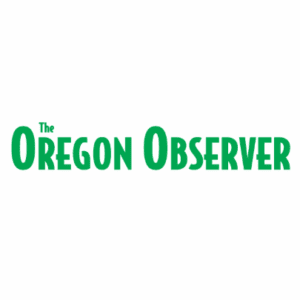 Logo for The Oregon Observer.