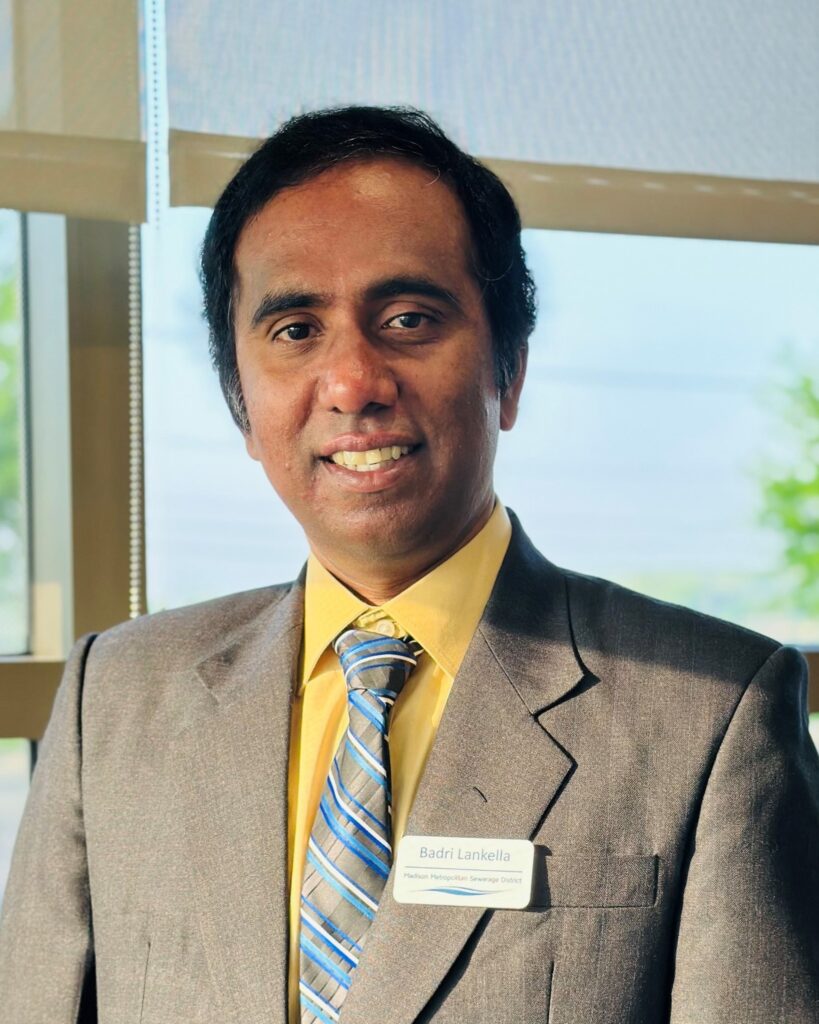 A headshot of District Commissioner Badri Lankella.