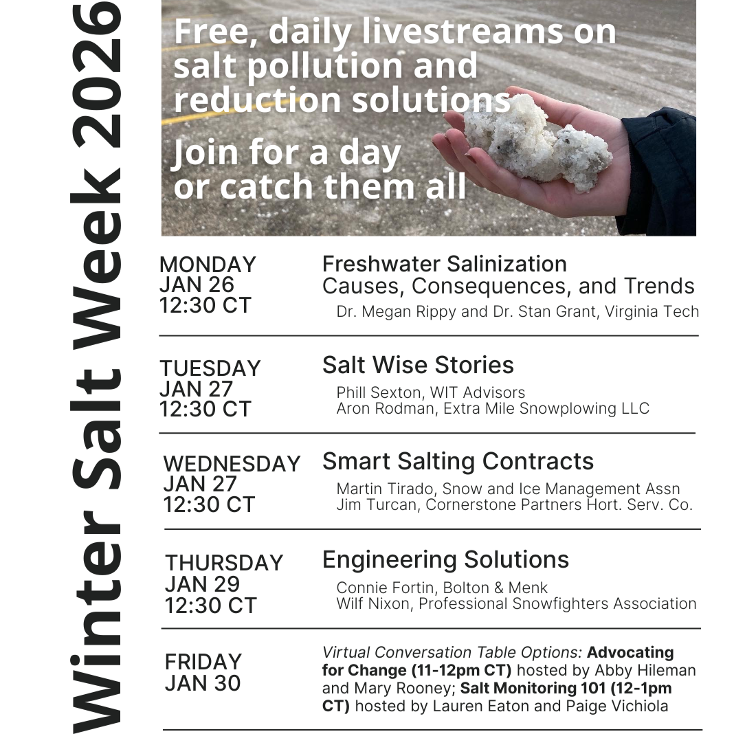Winter Salt Week Livestreams: Jan 26-30